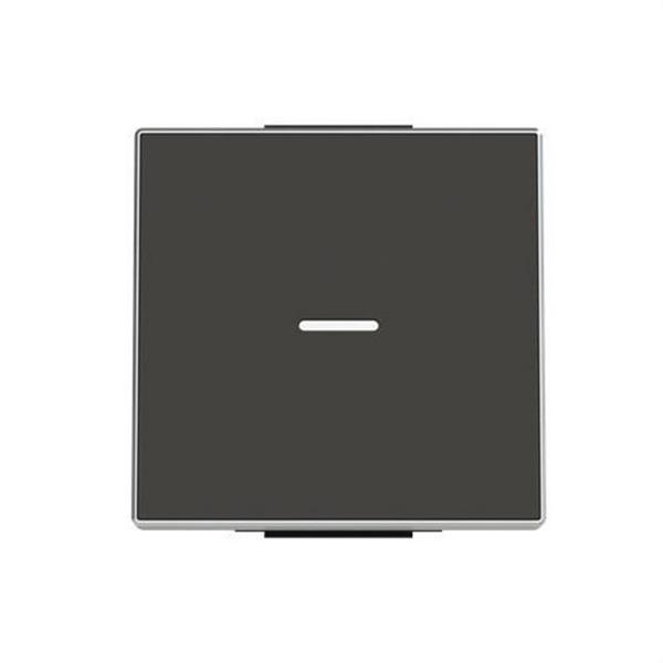 NIESSEN 8501.3 NS Tecla interruptor con visor Sky Niessen negro soft