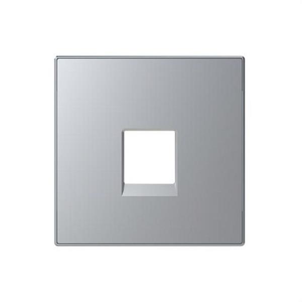 NIESSEN 8517 PL Tapa toma de teléfono/informática Sky Niessen plata