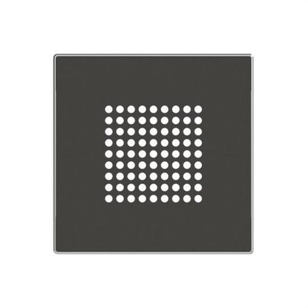 NIESSEN 8529 NS Tapa timbre/altavoz/zumbador Sky negro soft