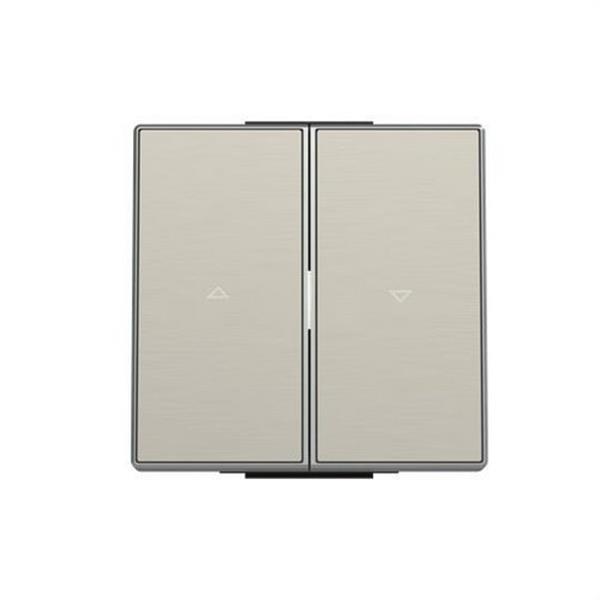 NIESSEN 8544 AI Tecla interruptor persianas Sky Niessen acero inoxidable antihuella