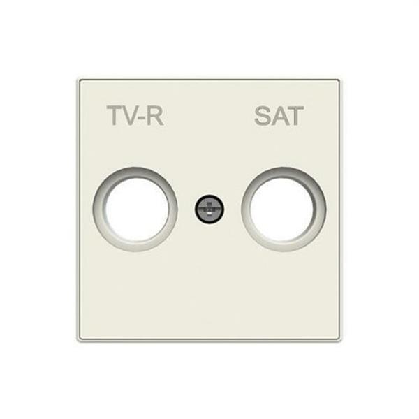 NIESSEN 8550.1 BL Tapa toma TV+R/SAT SKY blanco