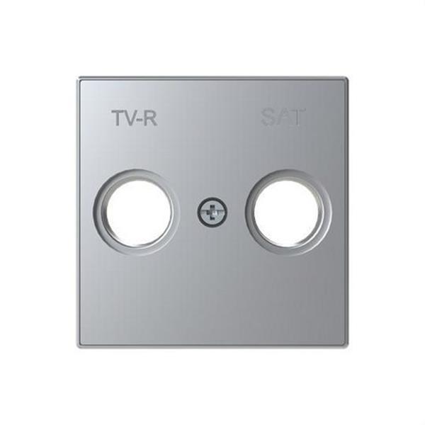 NIESSEN 8550.1 PL Tapa toma TV+R/SAT SKY plata