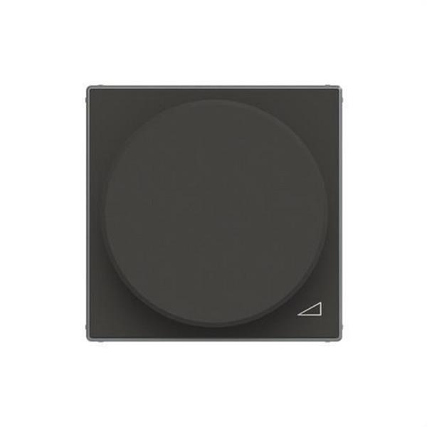 NIESSEN 8560.2 NS Tapa+botón regulador giratorio Sky Niessen negro soft