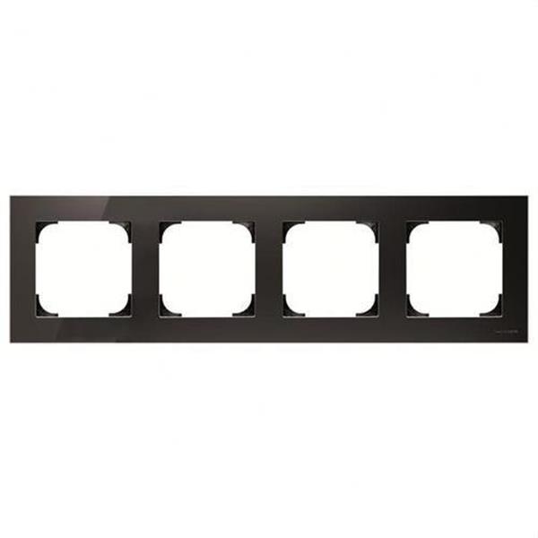 NIESSEN 8574 CN Marco de 4 elementos Sky Niessen cristal negro