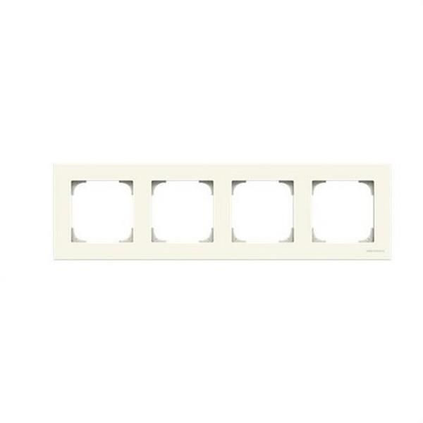 NIESSEN 8574.1 BL Marco básico de 4 elementos Sky Niessen blanco soft