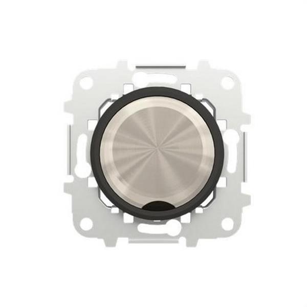 NIESSEN 8600 CN Tapa ciega Skymoon cristal negro