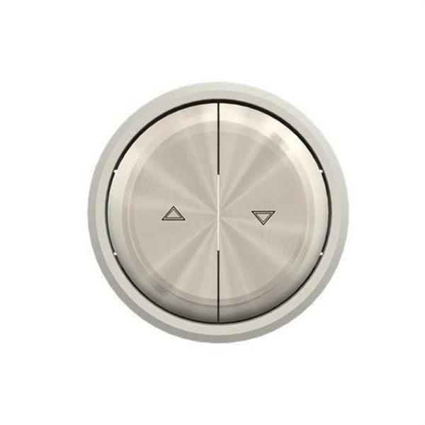 NIESSEN 8644 CR Tecla interruptor persianas Skymoon cromo