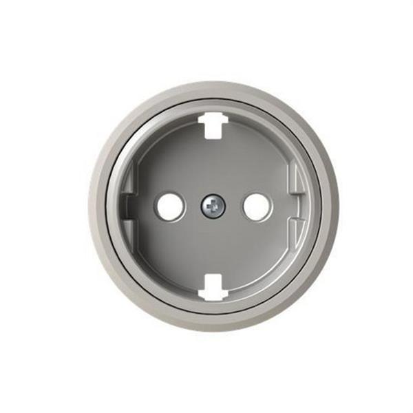 NIESSEN 8688.9 CR Tapa base enchufe Schuko Skymoon cromo