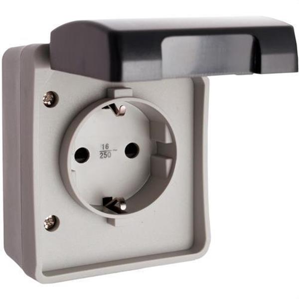 SOLERA 3360 Base enchufe 2P+TT lateral 16A 250V certificada VDE