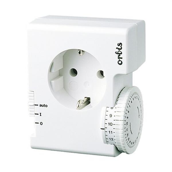 ORBIS OB161632 Interruptor horario analógico enchufable CONTROL S 230V