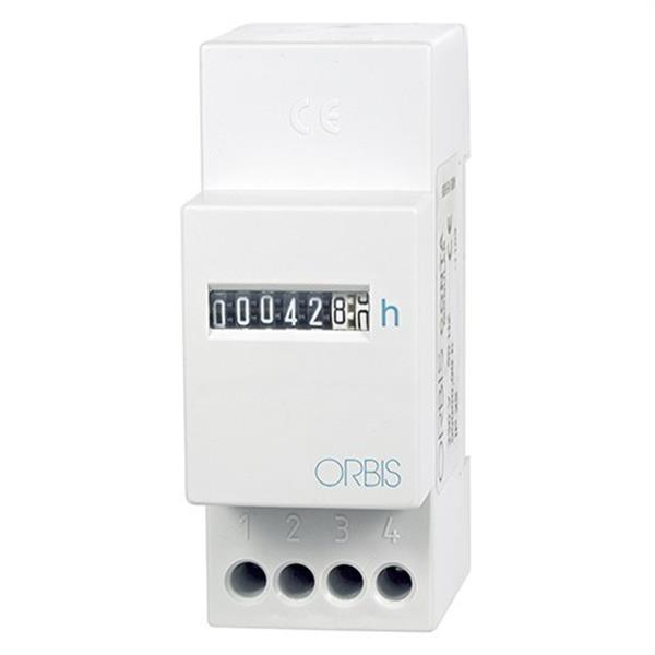 ORBIS OB180802 Contador de horas CONTA modular 230VCA