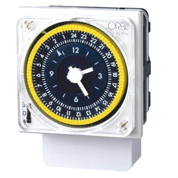 ORBIS OB270023 Interruptor horario analógico ALPHA D 230V