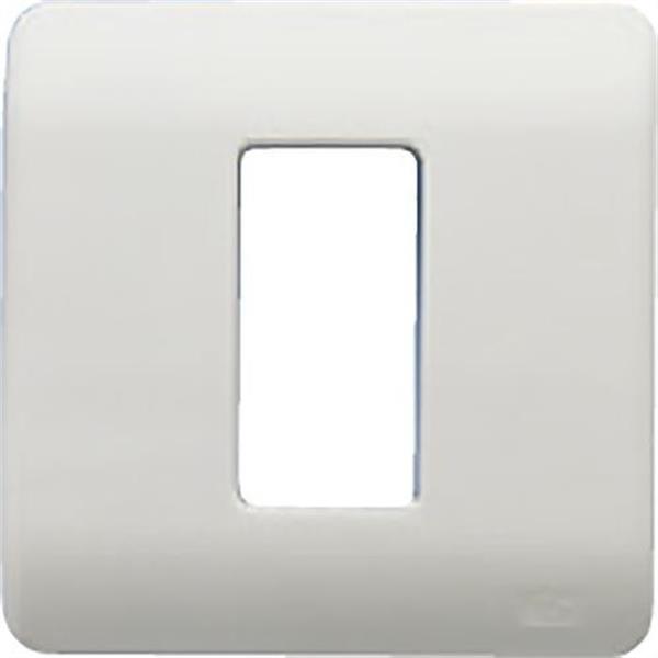 BJC 16310 Placa 1 elemento sin garras y con bastidor Sol Teide en blanco