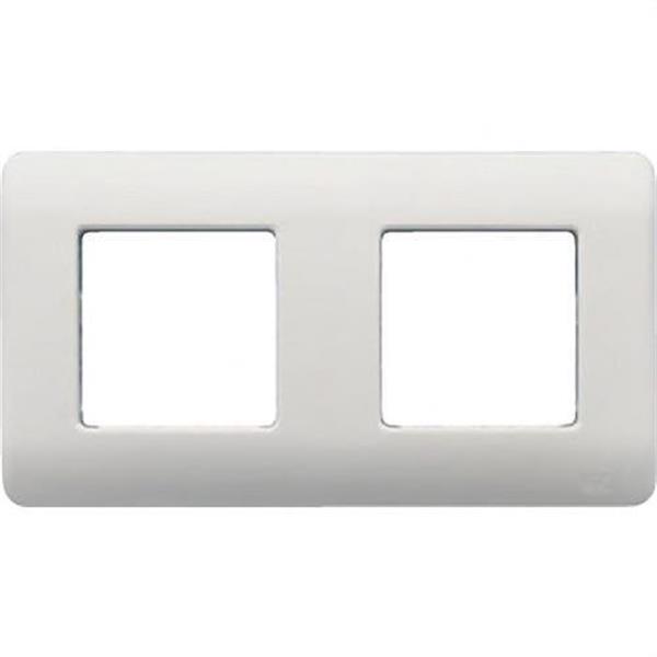 BJC 16312 Placa 4 elementos sin garras y con bastidor Sol Teide en blanco
