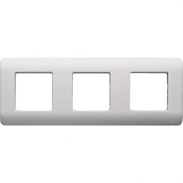 BJC 16313 Placa 6 elementos sin garras y con bastidor Sol Teide en blanco
