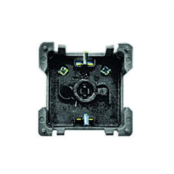 BJC 16524 Base enchufe de seguridad 2P+T (TT lateral) 16A 250V emborne por tornillos