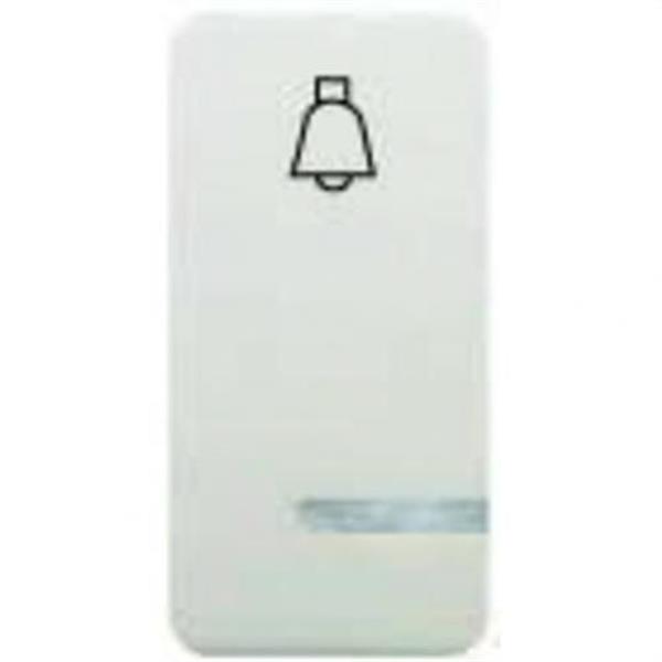 BJC 16717-L Tecla pulsador luz luminoso estrecho Sol Teide en blanco