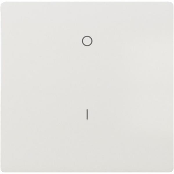 BJC 17708 Tecla interruptor bipolar ancha Sol Teide en blanco
