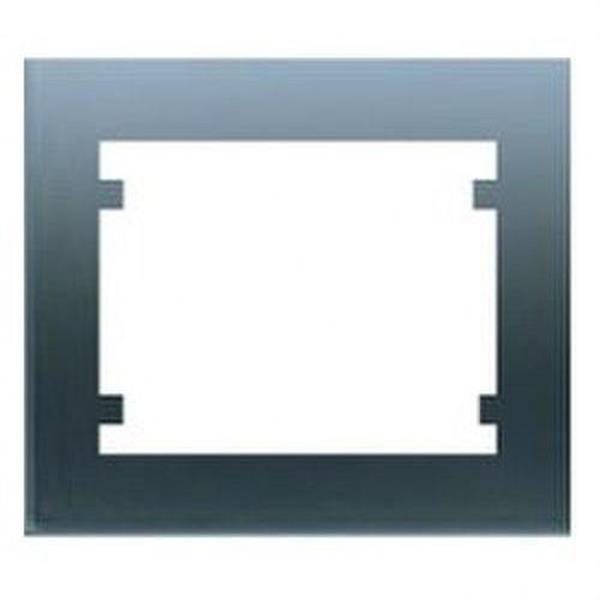 BJC 18002-AN Marco 2 elementos horizontal serie Iris en acero neptuno