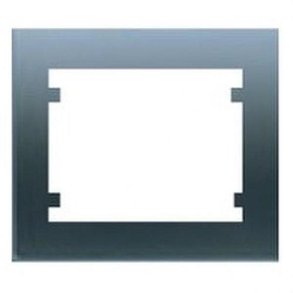 BJC 18004-AN Marco 4 elementos horizontal serie Iris en acero neptuno