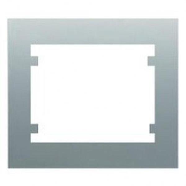 BJC 18005-MA Marco 5 elementos horizontal serie Iris en aluminio mercurio
