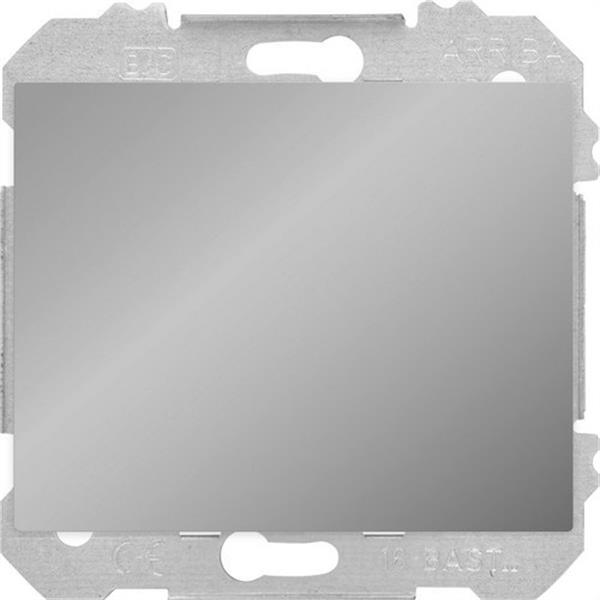 BJC 18033-MA Tapa ciega serie Iris en aluminio mercurio
