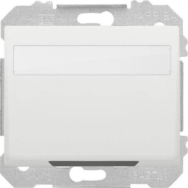 BJC 18049 Base múltiple para conector informático serie Iris con portaetiquetas en blanco