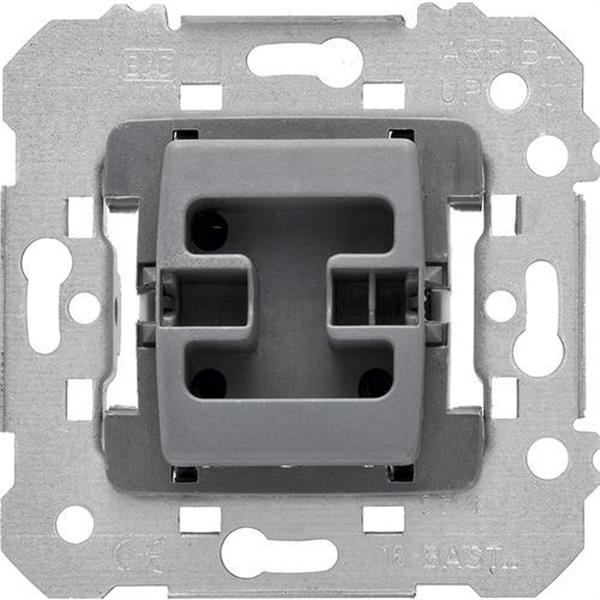 BJC 18505 Interruptor unipolar serie Iris en blanco
