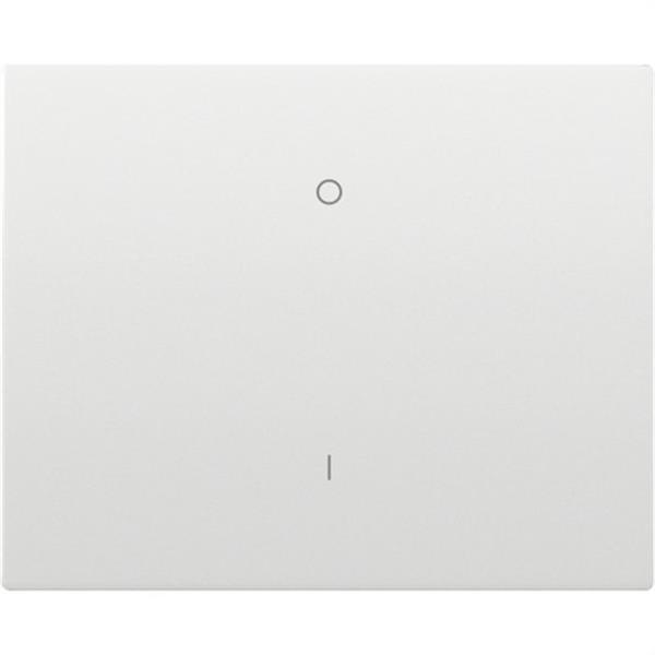 BJC 18708 Tecla interruptor bipolar serie Iris en blanco