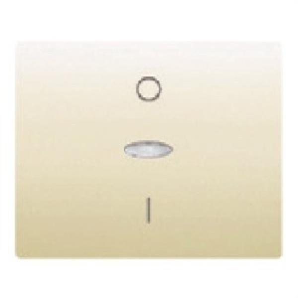 BJC 18708-AL Tecla interruptor bipolar señalización serie Iris en beige