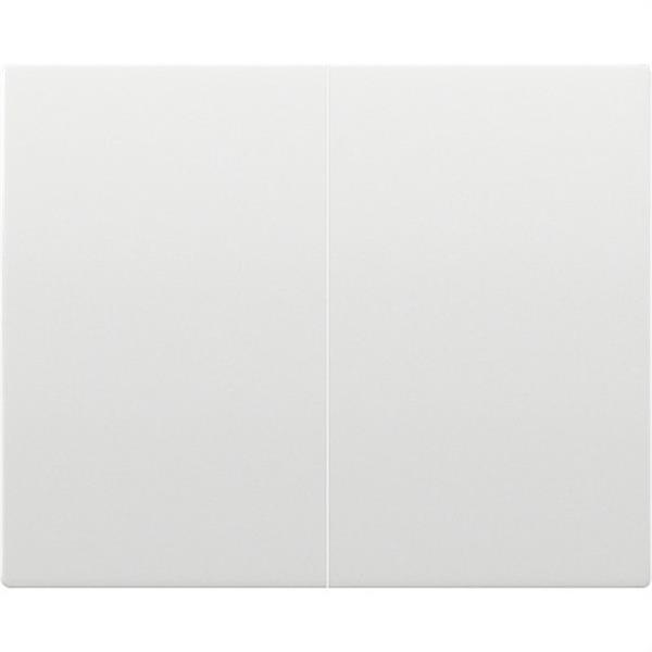 BJC 18709 Tecla doble interruptor + conmutador serie Iris de color blanco