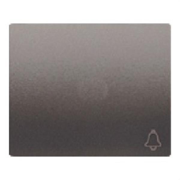 BJC 18716-AN Tecla pulsador timbre serie Iris en acero neptuno