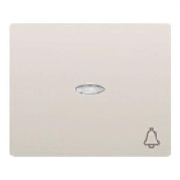 BJC 18716-L Tecla pulsador timbre luminoso serie Iris en blanco