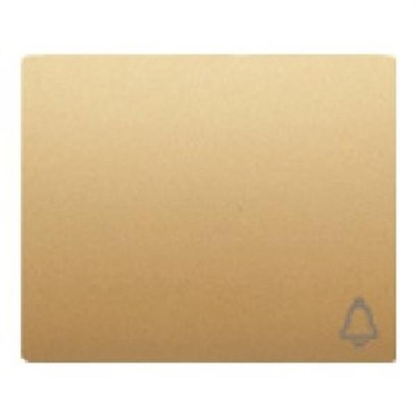BJC 18716-OD Tecla pulsador timbre serie Iris en dorado odisea