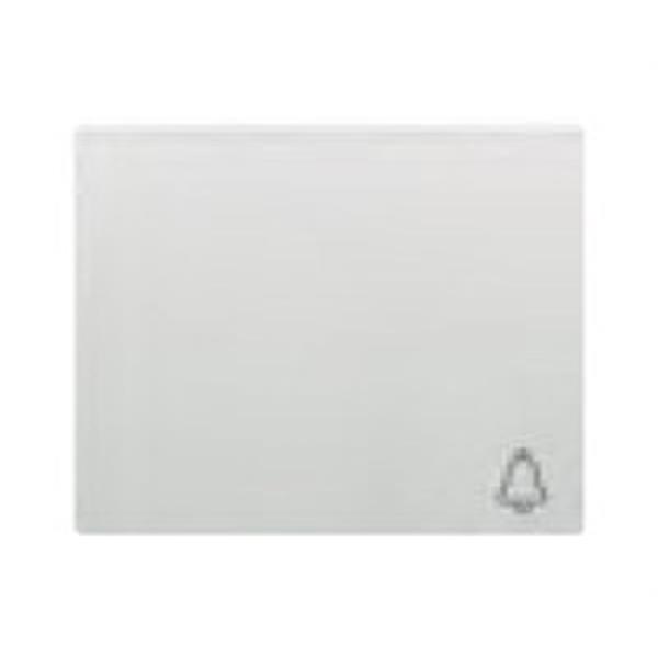 BJC 18717 Tecla pulsador luz serie Iris en blanco