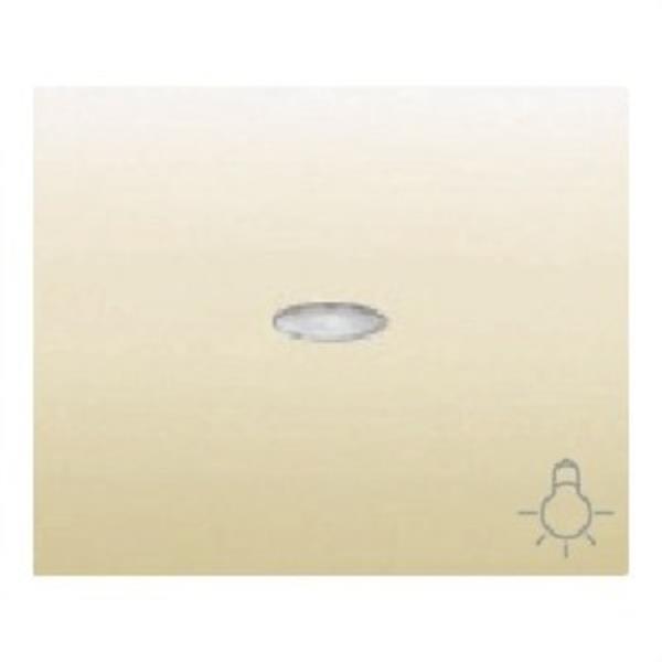 BJC 18717-AL Tecla pulsador luz luminoso serie Iris en beige