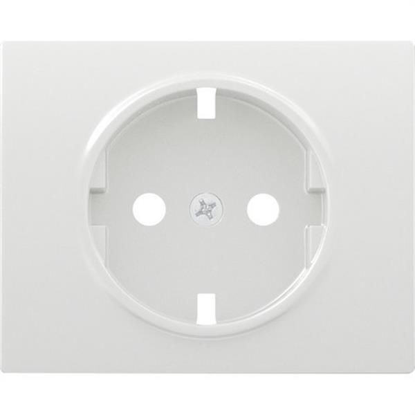 BJC 18724 Tapa base seguridad enchufe serie Iris en blanco