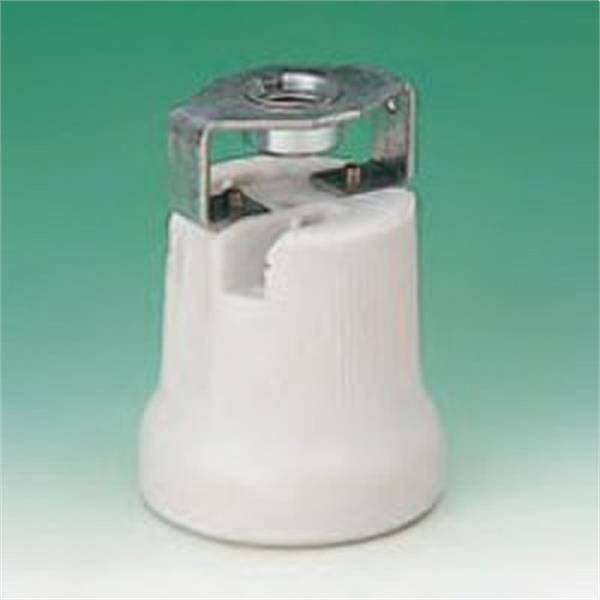 BJC 2007 Portalámparas de porcelana E-40 sin manguito