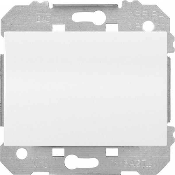 BJC 21133 Tapa ciega + bastidor serie Coral de color blanco