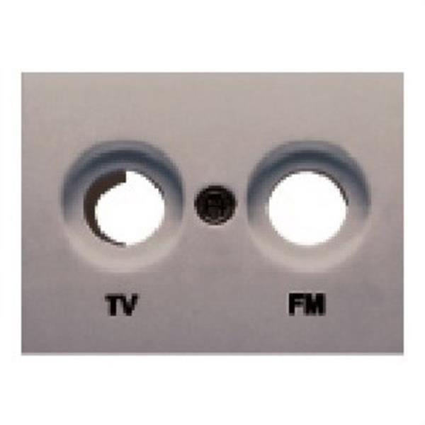BJC 21330-GS Tapa TV-FM serie Coral en gris sombra