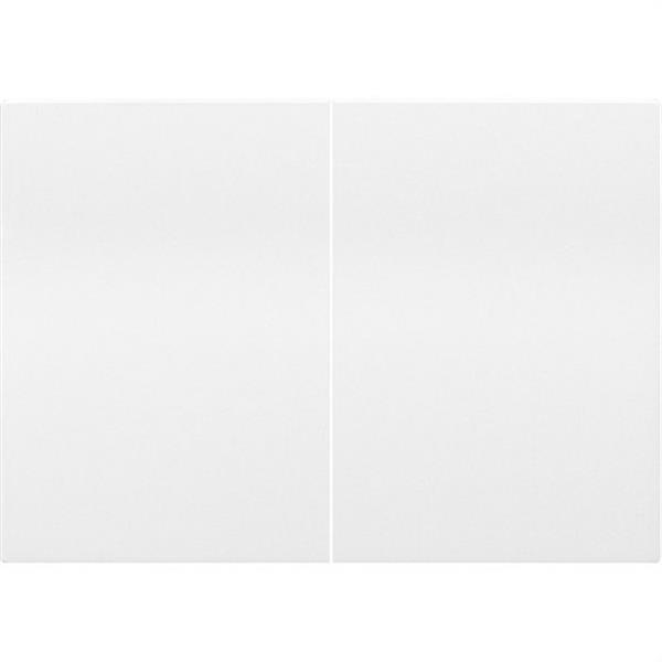 BJC 21709 Juego 2 teclas para 2 mecanismos serie Coral en blanco