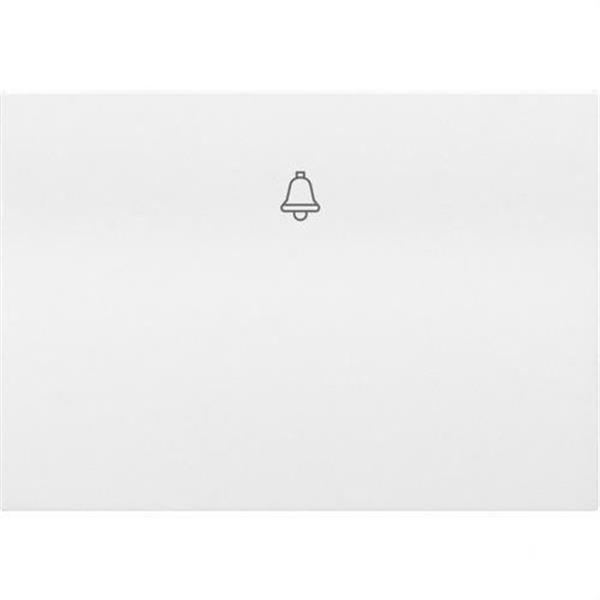 BJC 21716 Tecla pulsador timbre serie Coral en blanco