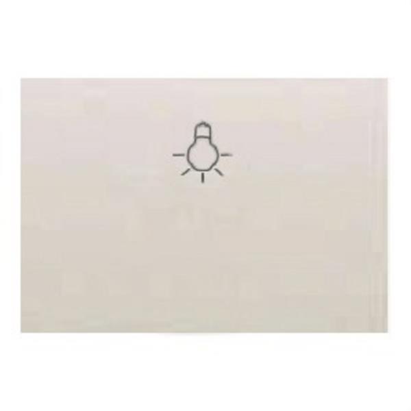 BJC 21717 Tecla pulsador luz serie Coral en blanco