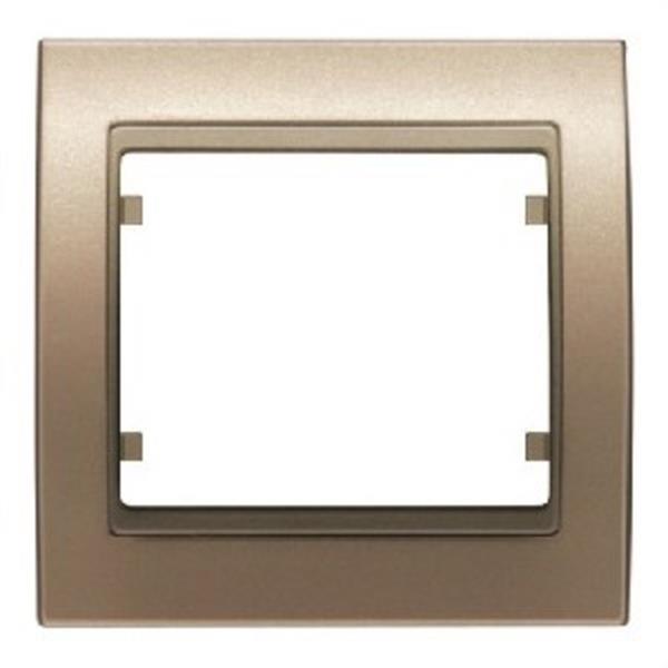 BJC 22001-BN Marco 1 elemento horizontal vertical serie Mega en bronce niebla