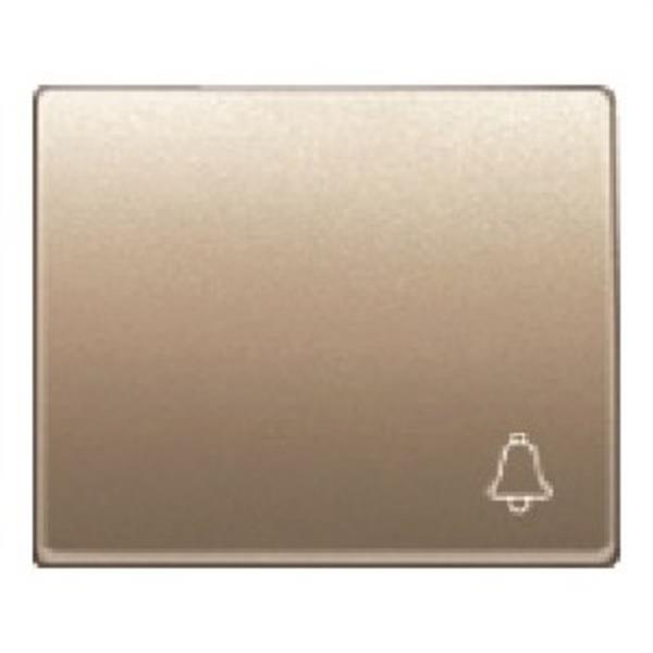 BJC 22716-BN Tecla pulsador timbre 22716-BN serie Mega en bronce niebla
