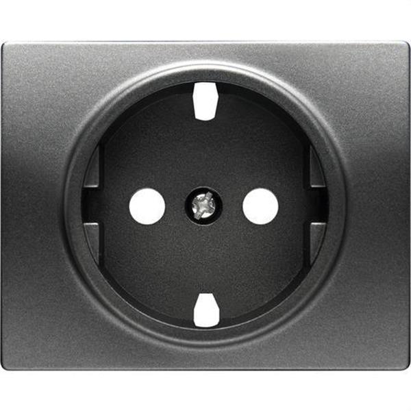 BJC 22724-AC Tapa base enchufe seguridad Mega en antracita cosso