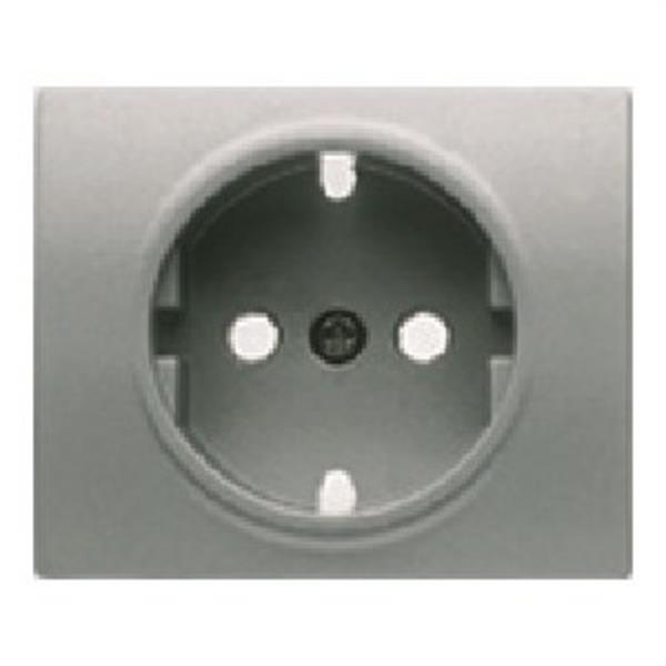 BJC 22724-AF Tapa base enchufe seguridad Mega en aluminio fusión