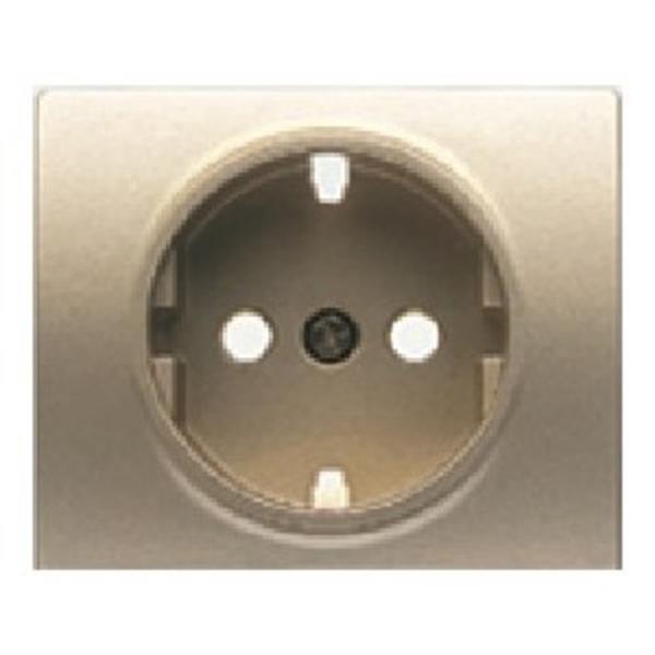 BJC 22724-BN Tapa base enchufe seguridad Mega en bronce niebla