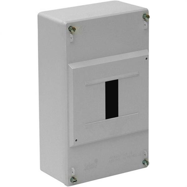SOLERA 199 Caja distribución superficie 4 elementos 40A 115x188x55mm gris