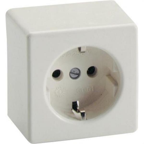 SOLERA 5001 Base superficie bipolar TT lateral 10/16A 250V